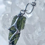 Raw Moldavite Bracelet, Chlum, 2.9g