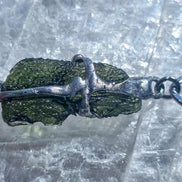 Raw Moldavite Bracelet, Chlum, 2.9g