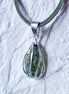 Rich Green Moldavite Pendant, Chlum, 0.75g