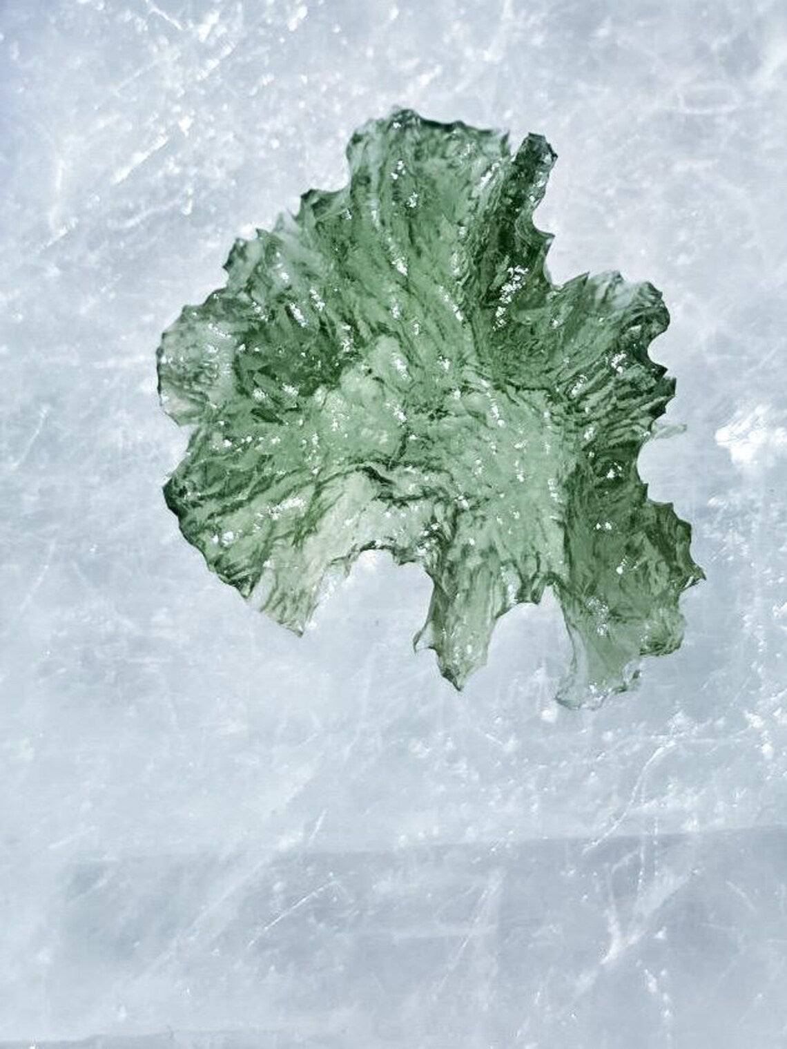 Angel Chime Moldavite Stone, Nesměň, 1.30g