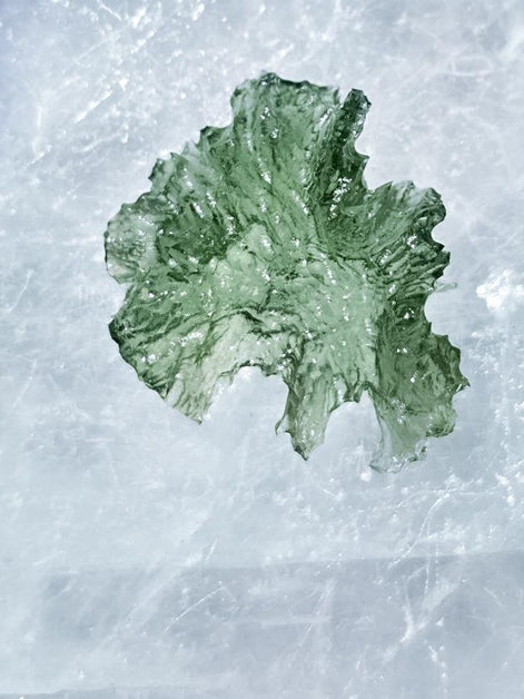 Angel Chime Moldavite Stone, Nesměň, 1.30g