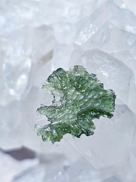 Angel Chime Moldavite Stone, Nesměň, 1.30g