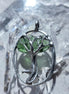 Moldavite Tree Pendant, Chlum, 1.86g
