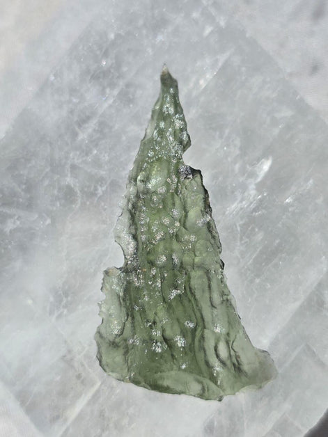 Elegant Moldavite Stone, Vrábče, 2.19g