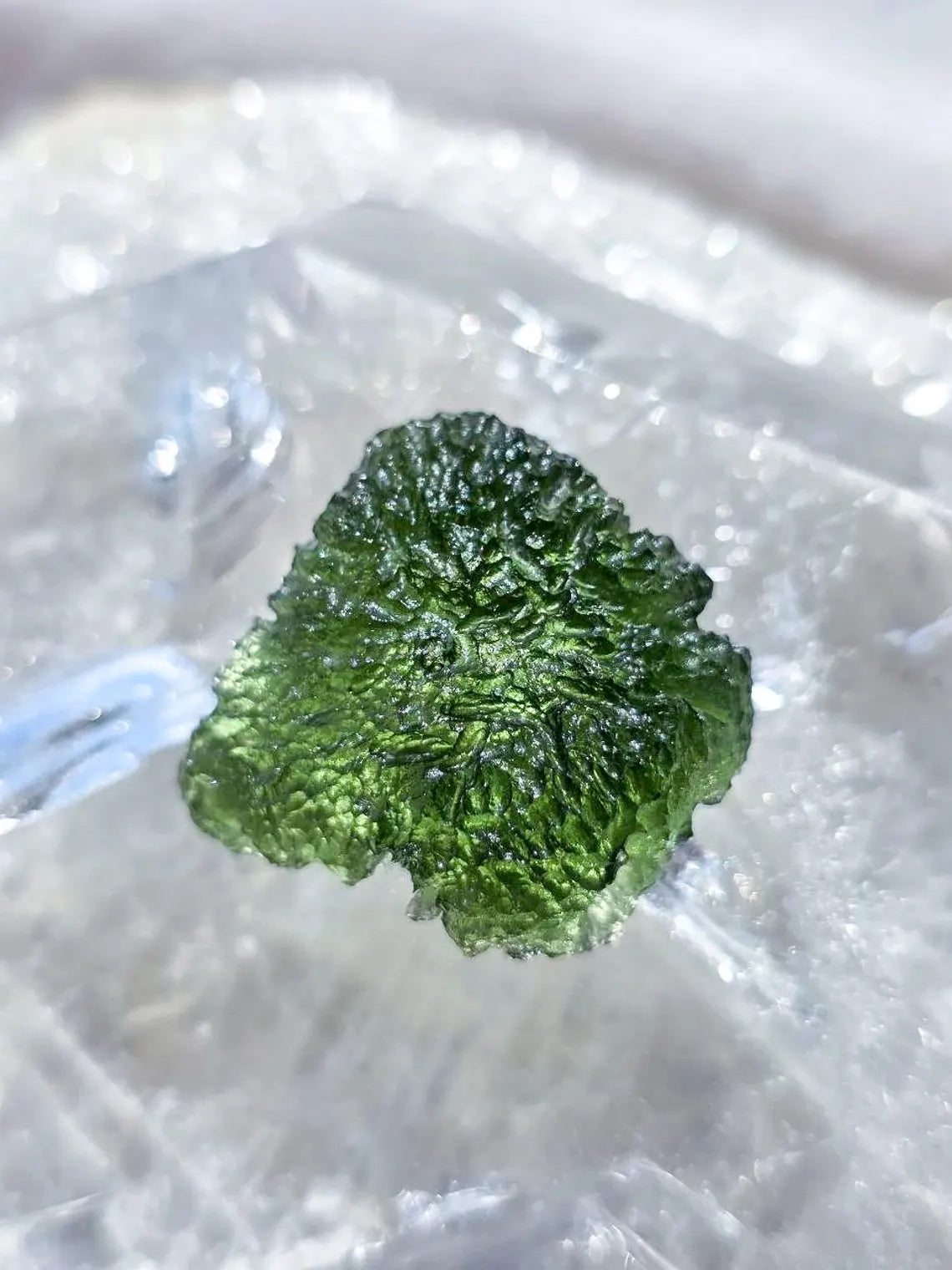 Natural Moldavite Stone, Nesměň, 8g