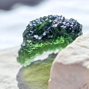 Natural Moldavite Stone, Nesměň, 8g