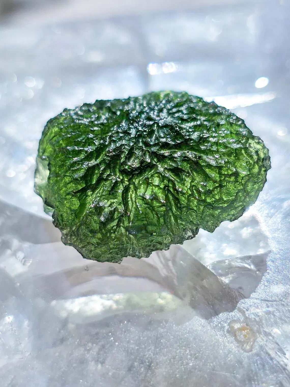 Natural Moldavite Stone, Nesměň, 8g