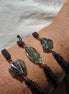 Moldavite Cord Bracelet, 1.2g