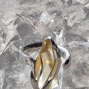 Libyan Desert Glass Ring, 1.7g