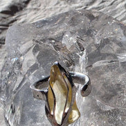 Libyan Desert Glass Ring, 1.7g