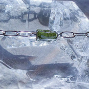 Natural Moldavite Bracelet, Chlum, 1g