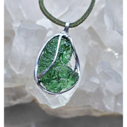 Raw Moldavite Pendant, 3.5g