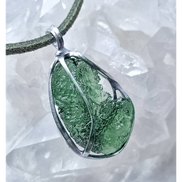 Raw Moldavite Pendant, 3.5g