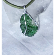 Raw Moldavite Pendant, 3.5g