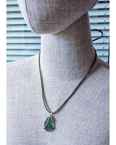 Raw Moldavite Pendant, 3.5g